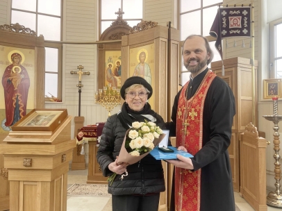 Алиса Фрейндлих награждена в нашем храме