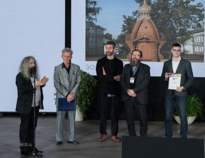 Золотой знак фестиваля «Зодчество»